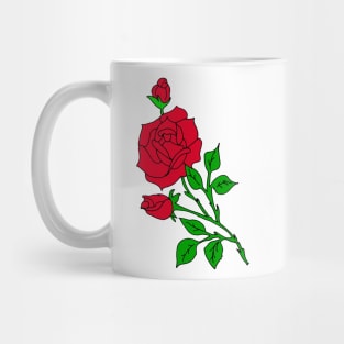 Red Roses Mug